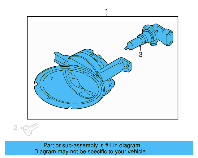 Fog Lamp Assembly 5K0-941-700-G - View 9