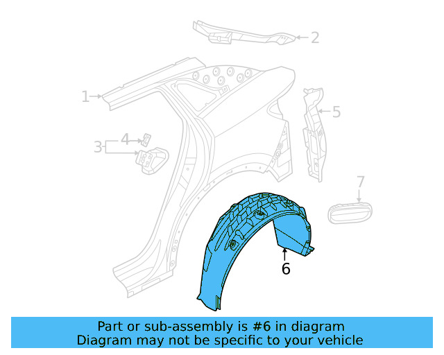 Wheelhouse Liner 11A-810-972