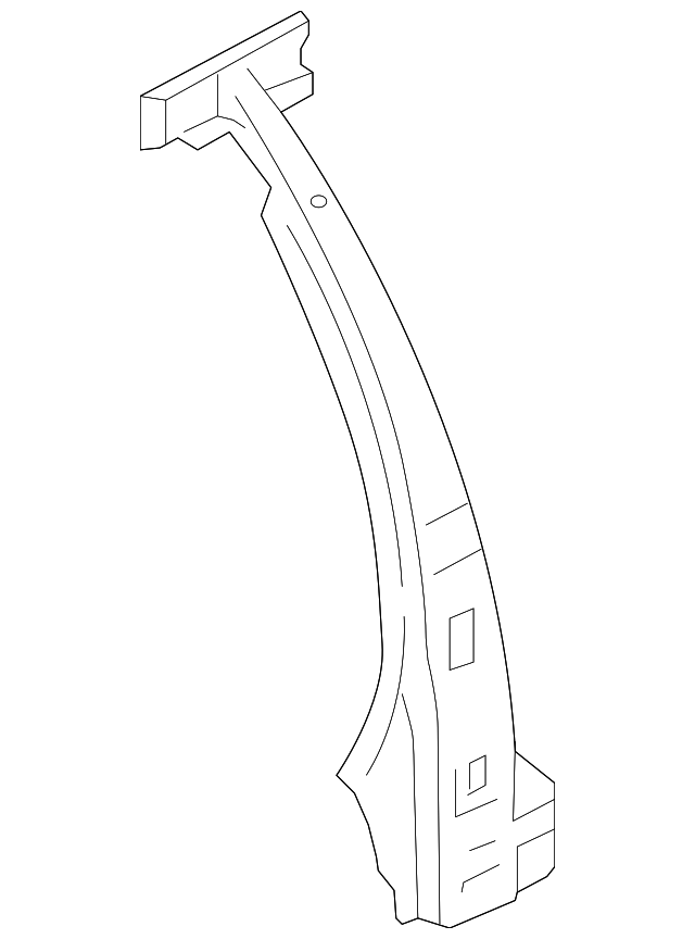 Inner Center Pillar 3B4-809-220-A - View 2