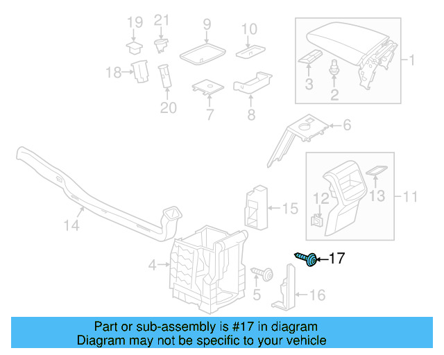 Trim Assembly 561-864-263-M-KIG - View 4