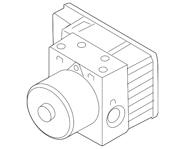 ABS Pump Assembly 1J0-698-517-E - View 3