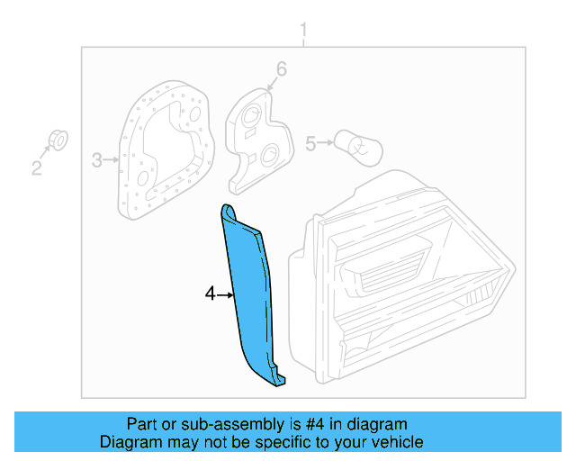 Side Cover 3CN-945-426-A - View 2