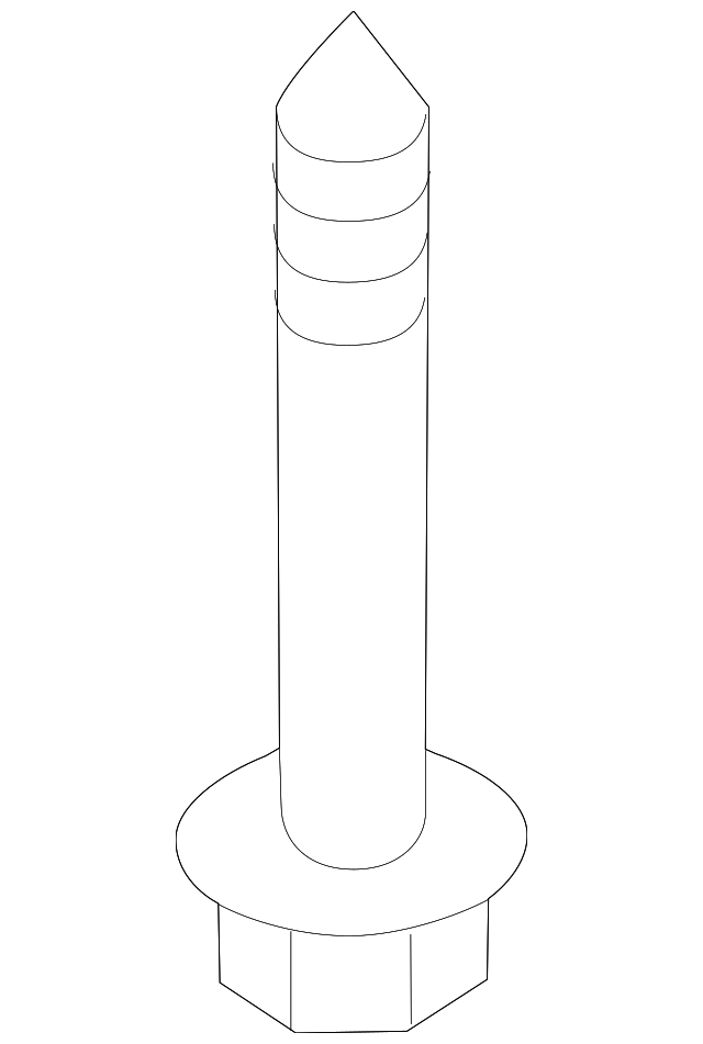 Engine Cradle Mount Bolt N-105-580-02 - View 46