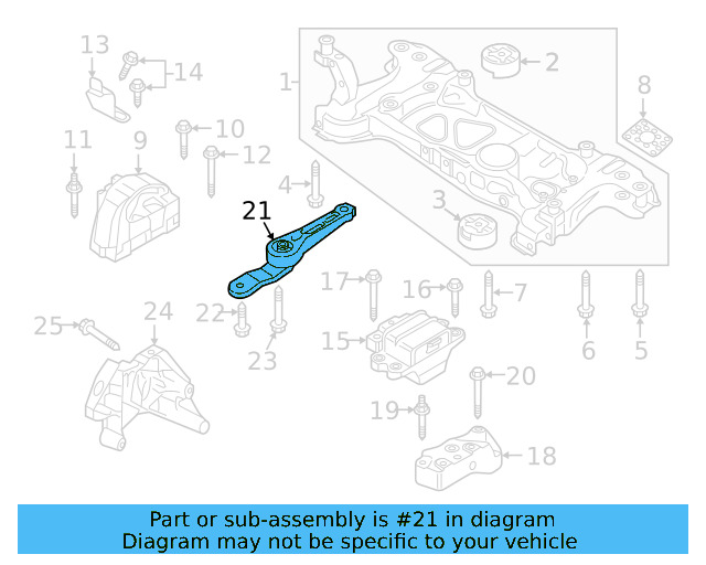 Rear Support 1K0-199-855-BJ - View 29