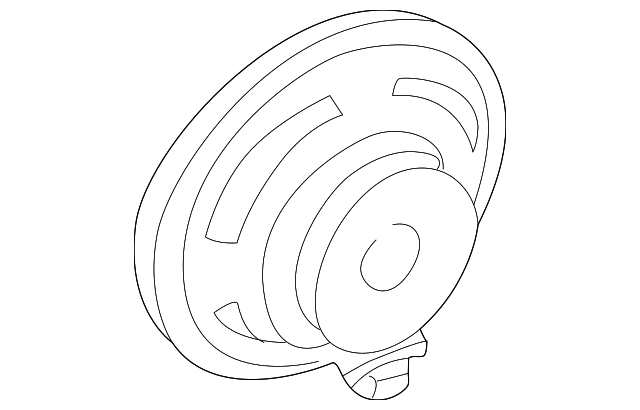 Rear Speaker 1E0-035-401 - View 3