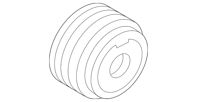 A/C Compressor Clutch 1J0-820-811-A - View 3