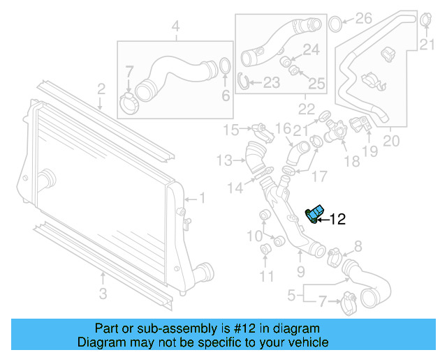 Pressure Sensor 03G-906-051-M - View 12