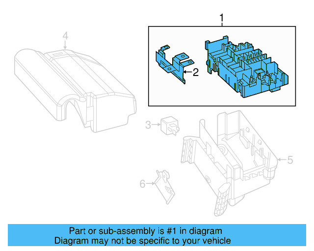 Relay & Fuse Plt 5C0-937-819-N - View 2