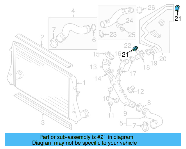 Lower Hose Clamp N-906-871-01 - View 103