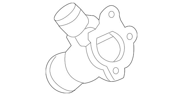 Flange 06F-145-751 - View 2
