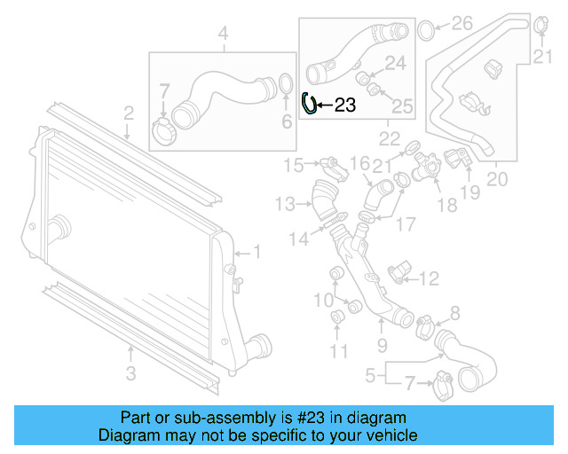 Connector Pipe Retainer Clip 1J0-145-769-B - View 32