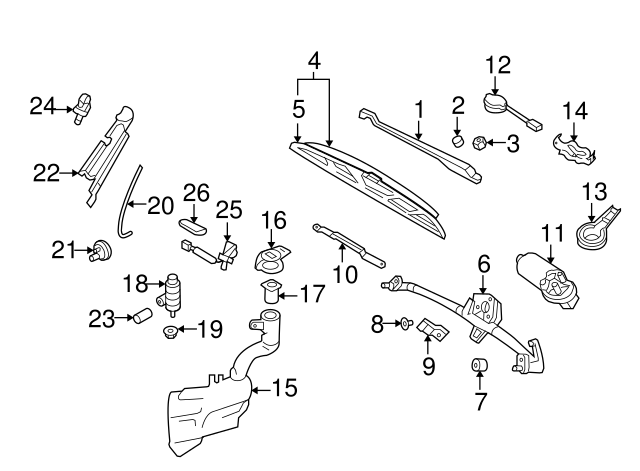 Washer Pump 1K5-955-651 - View 46