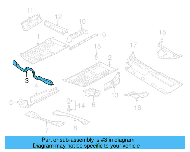 Cross 3C0-803-485-A - View 4