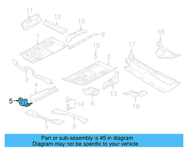 Front Extension 3C0-803-125 - View 5