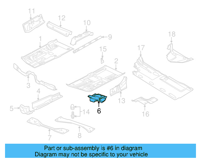 Connector Plate 3C0-803-097 - View 9