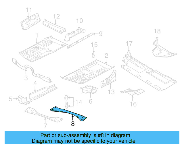 Rear Reinforced 3C0-802-128 - View 5
