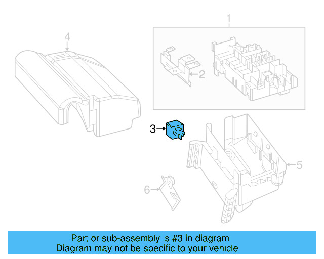 Fuel Pump Relay 4H0-951-253-A - View 108