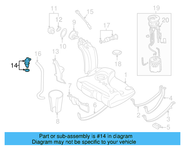 Gravity Valve 1J0-201-752 - View 17