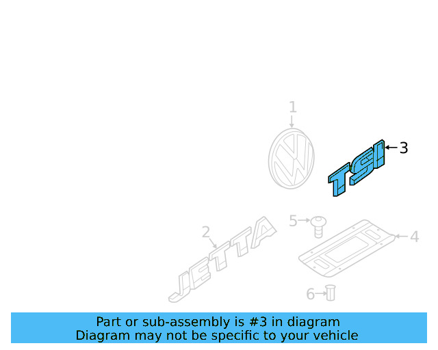 Emblem 17A-853-630-FOD - View 10