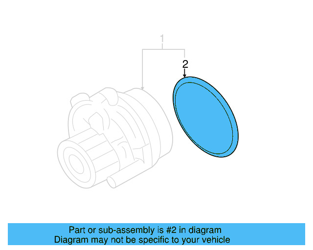Water Pump Assembly Seal 06A-121-119 - View 29