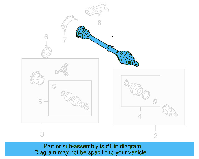 Axle Assembly 3D0-407-271-F