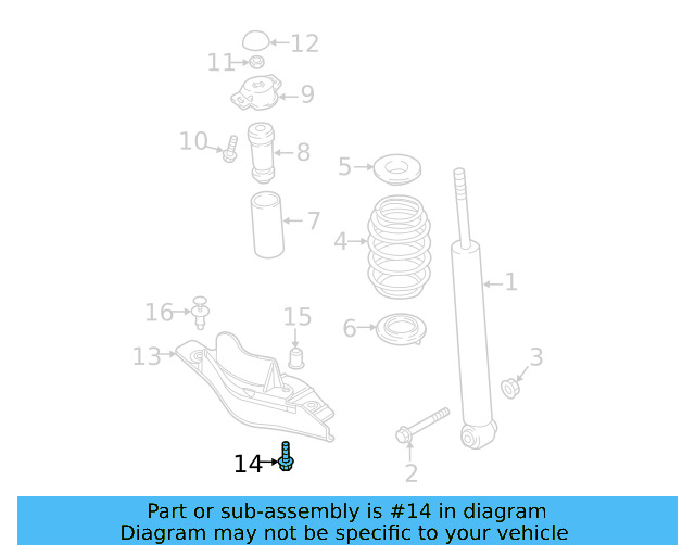 Stone Guard Bolt N-911-335-01 - View 8