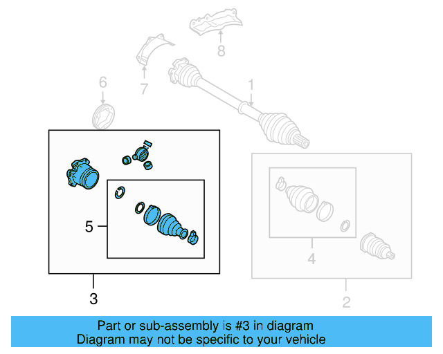 Inner Joint Assembly 3D0-498-103