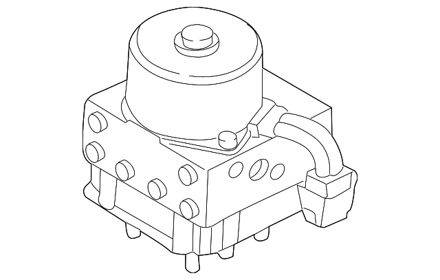 ABS Pump Assembly 1J0-698-517-A