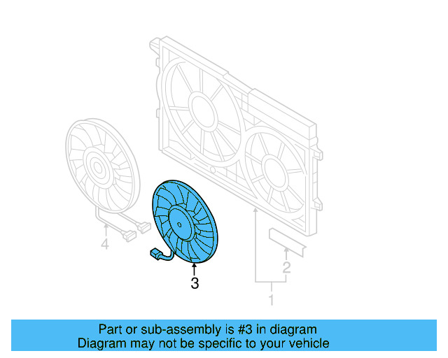 Fan & Motor 1K0-959-455-ES - View 16