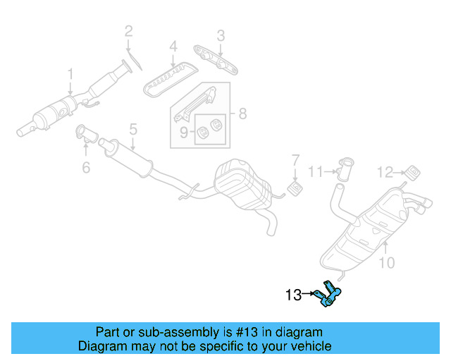 Rear Bracket 1K0-253-144-AH - View 31