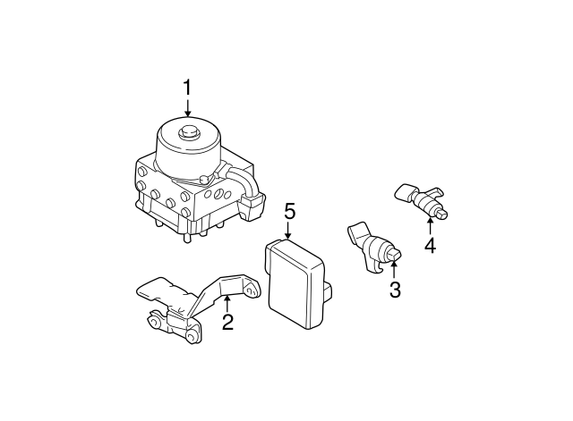 ABS Pump Assembly 1J0-698-517-A - View 10