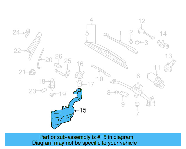 Rain Sensor Cover 1C0-955-737-Y20 - View 4