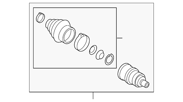 Outer Joint Assembly 1K0-498-099 - View 17