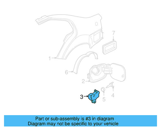 Fuel Filler Door Lock Actuator 1J0-810-773-D - View 19