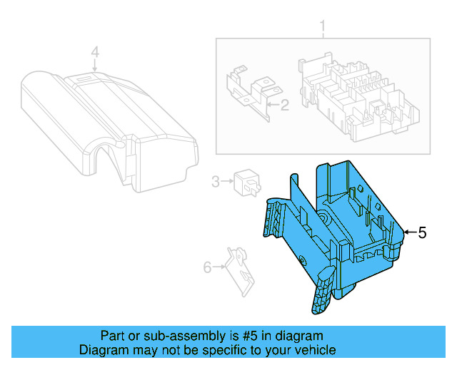 Mount Bracket 5C0-907-361-G - View 18