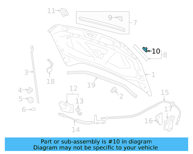 Front Seal Clip 3D0-823-717 - View 39