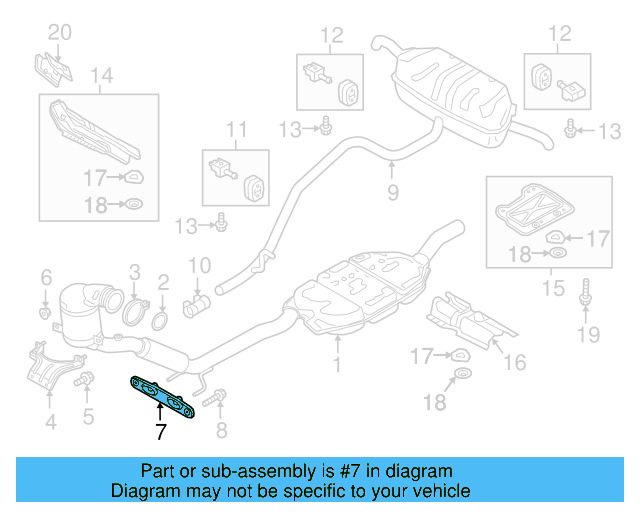 Muffler & Pipe Clamp 1K0-253-141-T - View 51