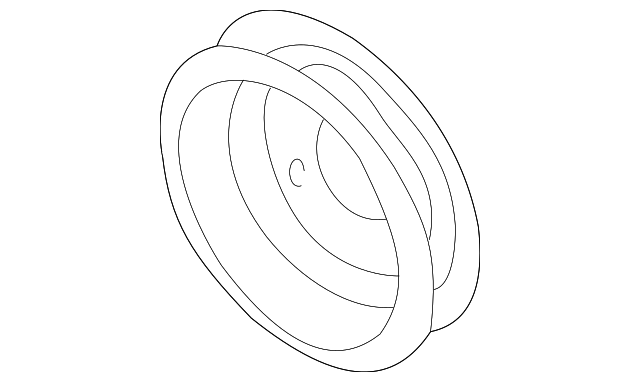 Pulley 06H-145-255-E - View 3
