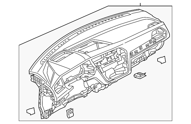 Instrument Panel 2GJ-857-003-C-FLG - View 2