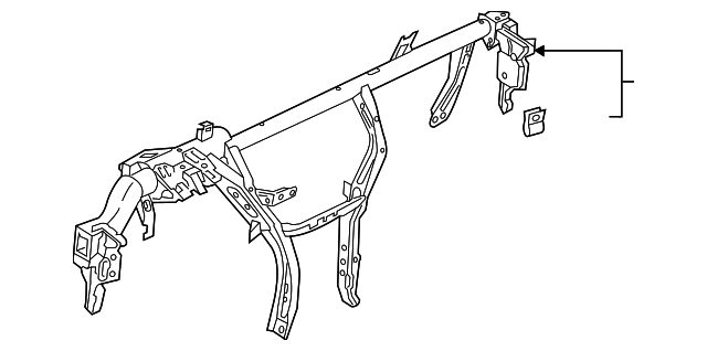 Reinforced Beam 2GJ-857-017-A - View 3