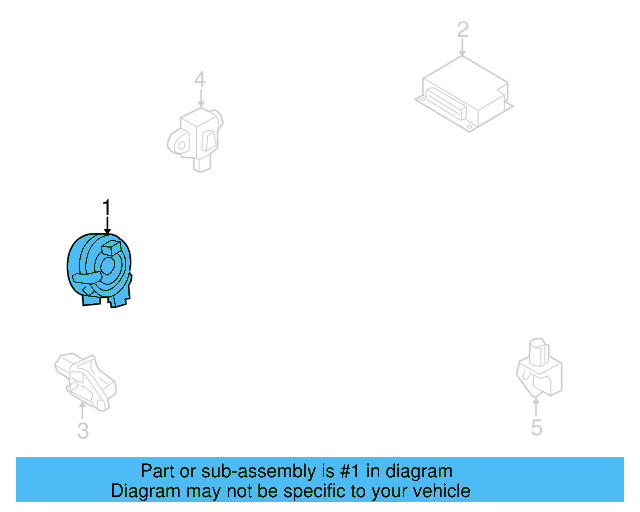 Clock Spring 3C0-959-653-B - View 5