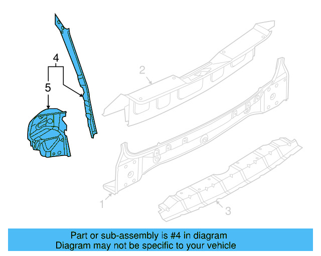 Pocket Assembly 7L6-813-319-J - View 3