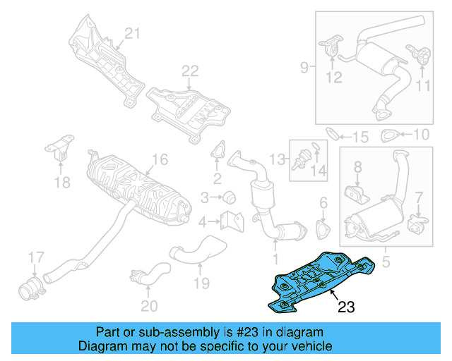 Heat Shield 7P5-825-711 - View 5