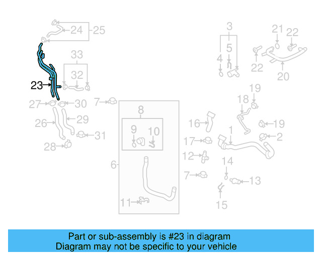 Tube Assembly 1K0-121-070-BD - View 24