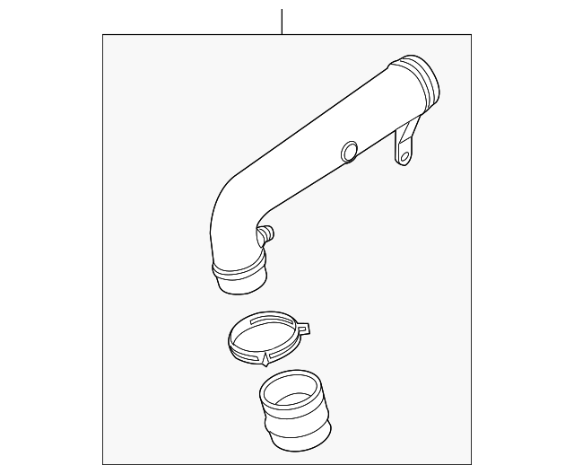 Engine Air Intake Hose 1K0-129-627-C - View 46