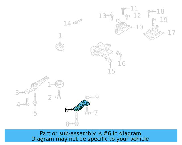 Side Support 5Q0-199-518-E - View 9
