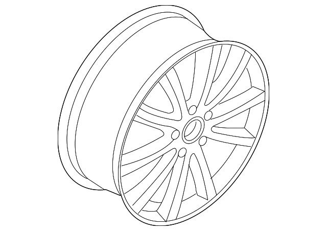 Wheel, Alloy 7L9-601-025-E-QQ9 - View 3
