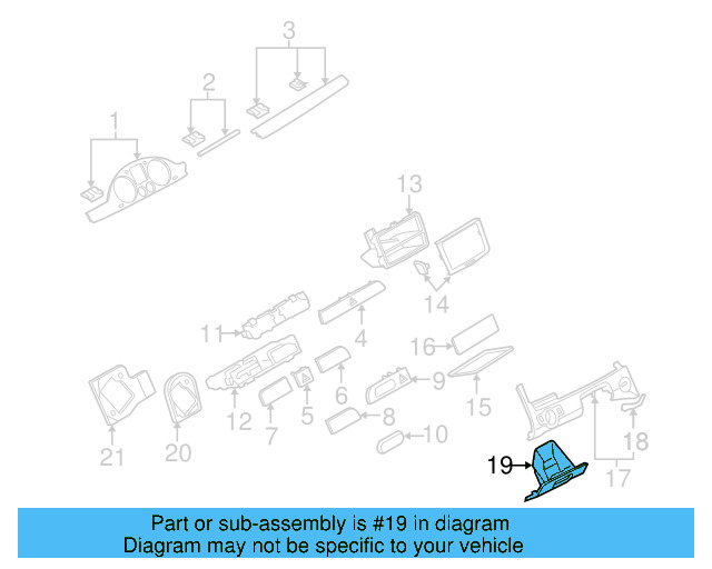 Storage Tray 6RU-857-058-1QB - View 7