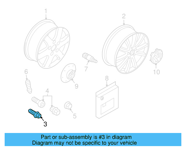 Wheel, Alloy 7L6-601-025-S-88Z - View 11