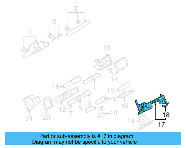 Lower Trim Panel 3C1-857-200-H-H67 - View 10
